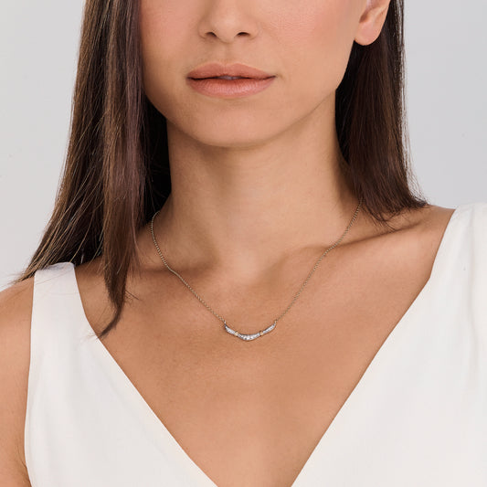 Colar Antonieta | Brilhantes e Ouro Champanhe