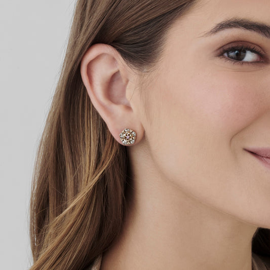 Brinco Sophie | Safiras Rosas e Brilhantes