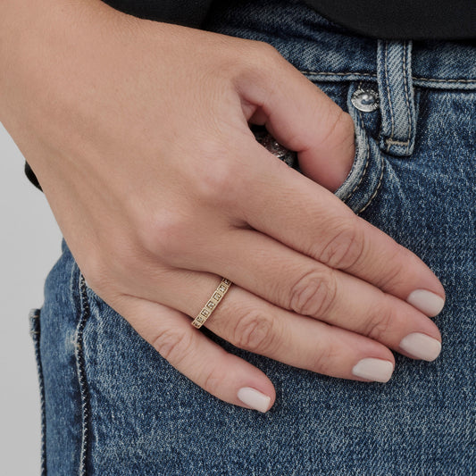 Aliança Fuller | Diamantes Brown