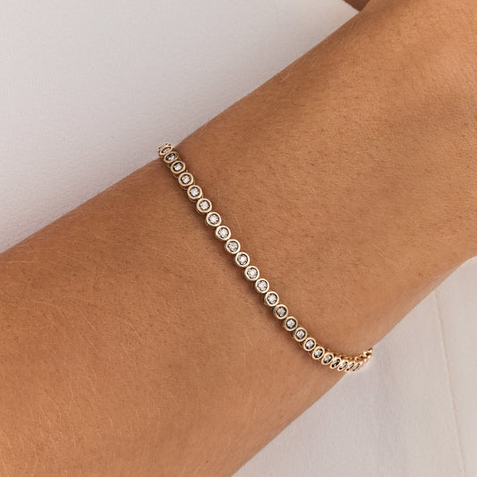 Riviera L'Odalisque Petit | Brilhantes e Ródio Negro