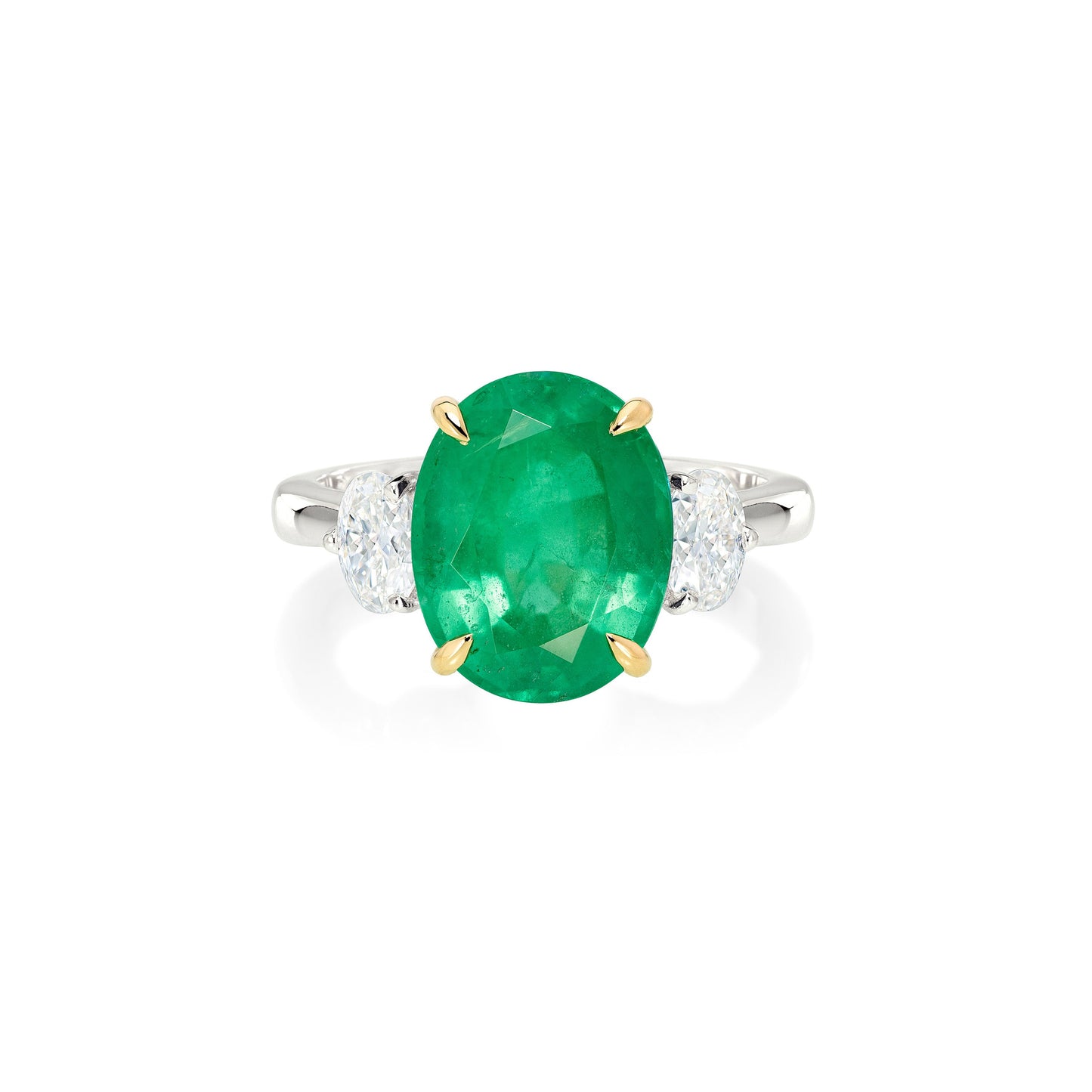 Anel de Esmeralda 228 | Esmeralda e Diamantes