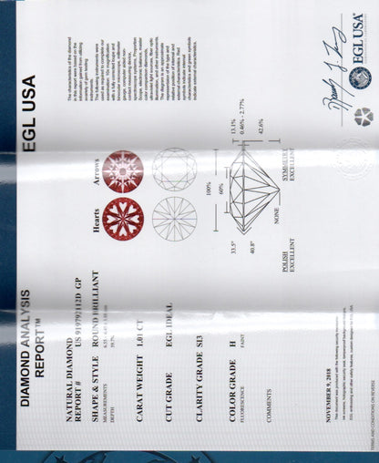 Anel de Diamante 101 | Diamantes e Ouro Branco