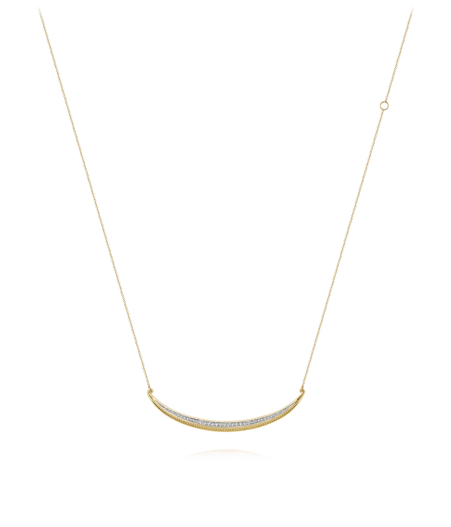 Colar Tuyo | Ouro Amarelo e Brilhantes
