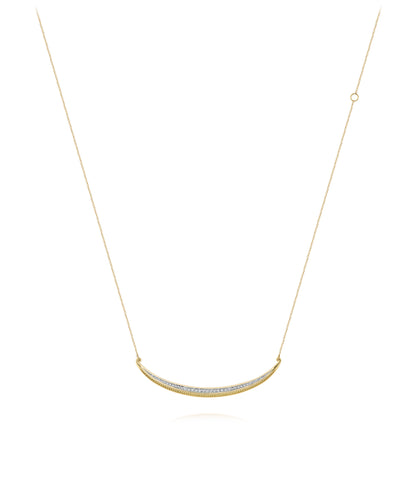 Colar Tuyo | Ouro Amarelo e Brilhantes