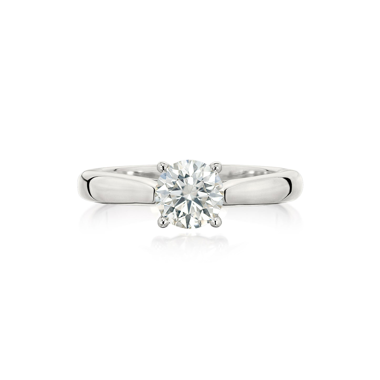Anel Éclat 101 | Diamante e Ouro Branco