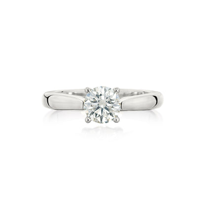 Anel Éclat 101 | Diamante e Ouro Branco
