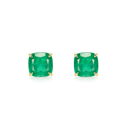 Brinco de Esmeralda 376 | Esmeralda e Ouro Amarelo