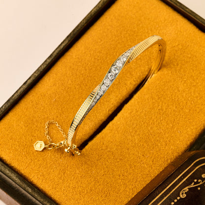 Pulseira Teruel | Ouro Amarelo e Brilhantes