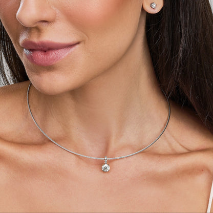 Pingente Astre | Diamante e Ouro Branco