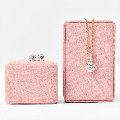 Brinco Éclat | Diamantes e Ouro Branco