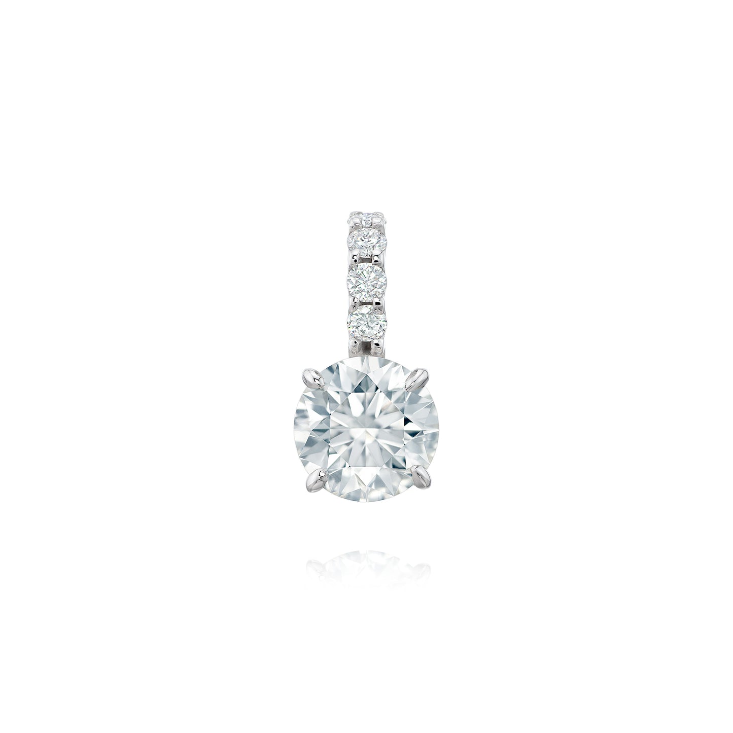 Pingente Astre | Diamante e Ouro Branco
