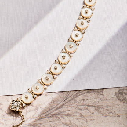 Pulseira Magnolia | Madrepérola e Pérola