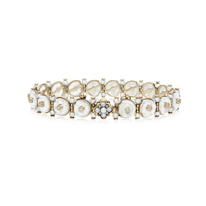 Pulseira Magnolia | Madrepérola e Pérola
