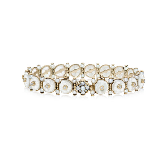 Pulseira Magnolia | Madrepérola e Pérola