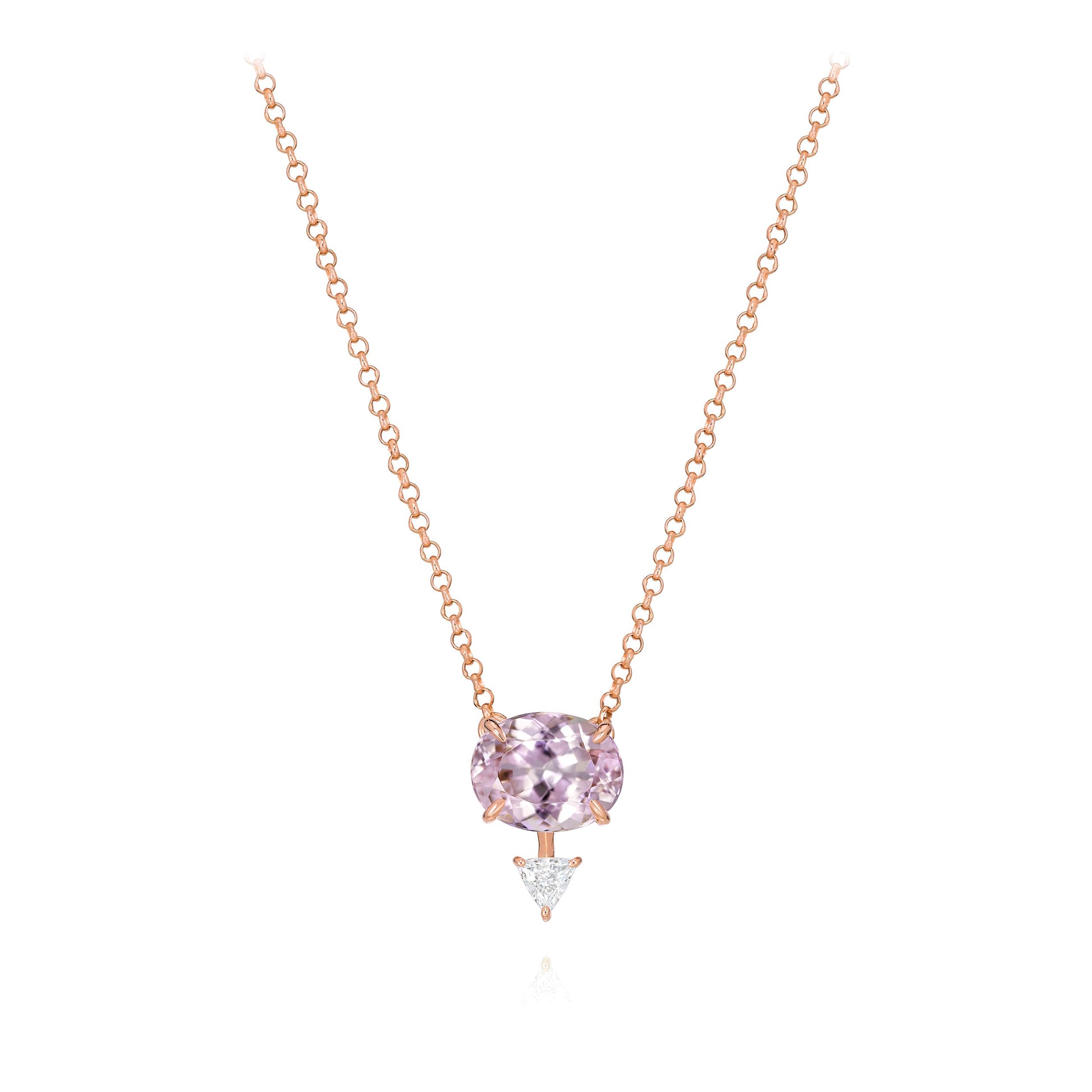 Colar Kunzita 350 - [product_ description] - Maria Eulália