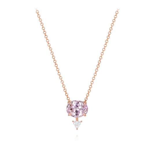 Colar Kunzita 350 - [product_ description] - Maria Eulália