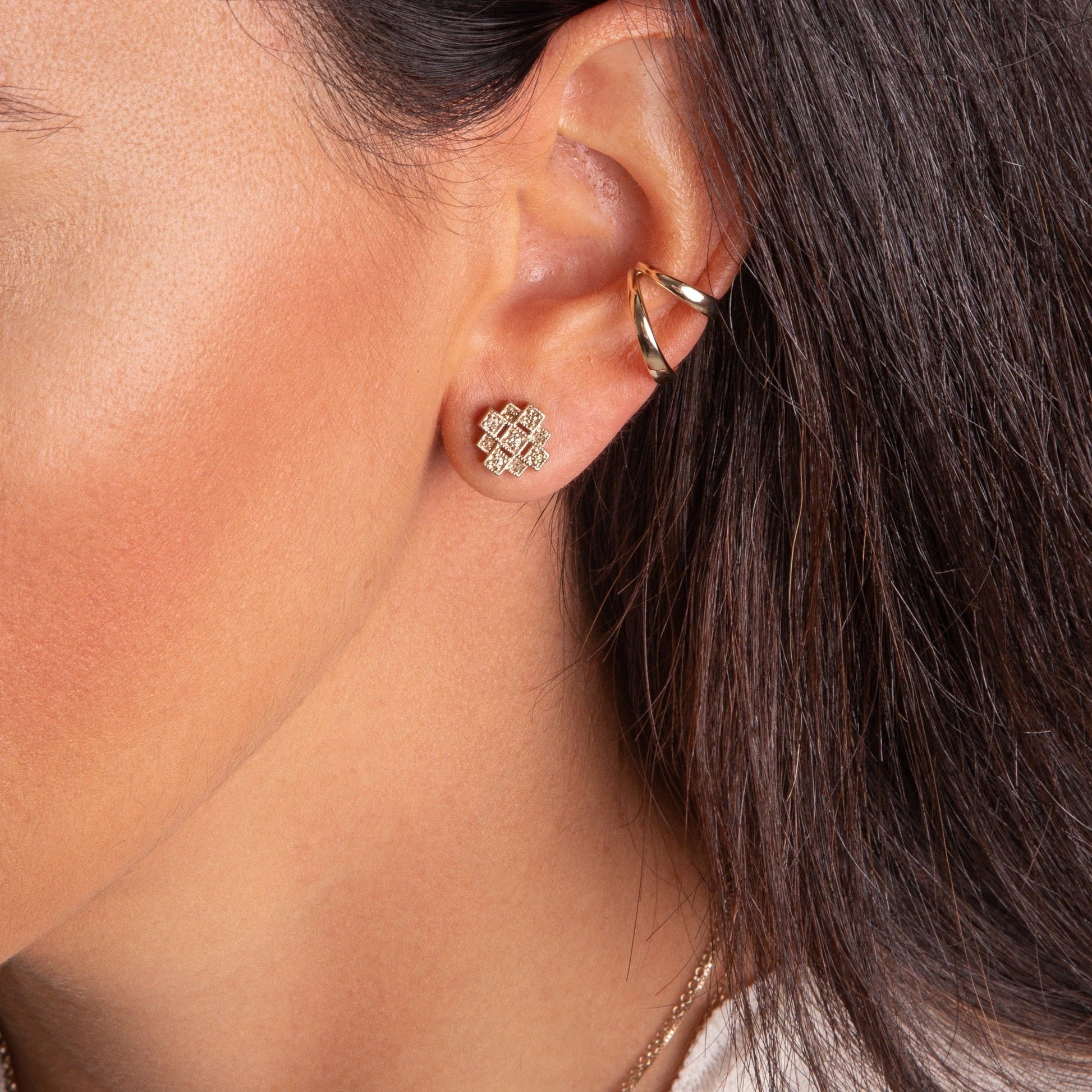 Earcuff Deco - Maria Eulália